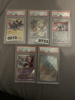 5 Psa 10 and 9 Graded Slabs Pokemon Tcg Job Lot Pokemon Card Bundle - Image 1