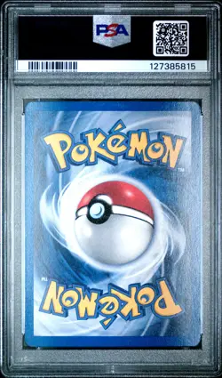 1999 POKEMON FOSSIL 1ST EDITION-PRERELEASE-COSMOS #1 AERODACTYL-HOLO PSA 8 - Image 2