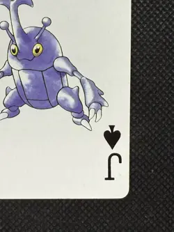 Pokemon Heracross Jack of Spades Gold Deck Ho-oh Playing Card Poker Nintendo EX - Image 4