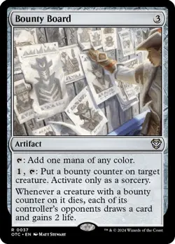 MTG Outlaws of Thunder Junction Commander - Bounty Board - Image 1