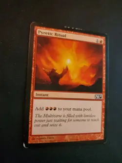 Pyretic Ritual M11 Core Set 2011 LP MTG Magic The Gathering Tcg See Pics - Image 2