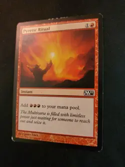 Pyretic Ritual M11 Core Set 2011 LP MTG Magic The Gathering Tcg See Pics - Image 3
