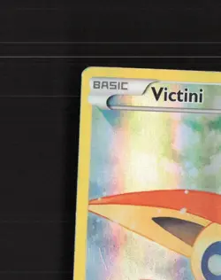 Victini XY117 XY Full Art Black Star Promo Holo Pokemon Card DMG - Image 3