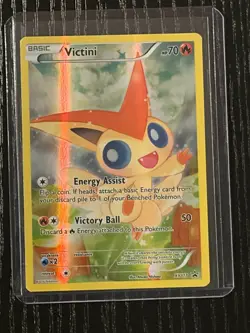 Pokemon Victini XY117 (2016), Holo Black Star Promo Card - Image 1