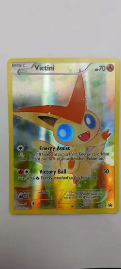 Victini XY117 Holo Promo Black Star Near Mint Pokemon TCG - Image 1