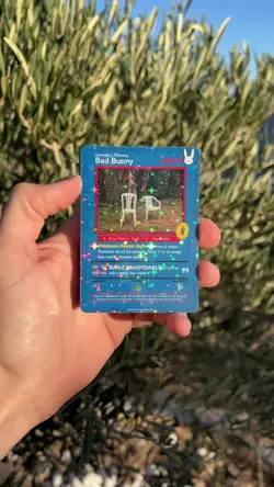 Custom Bad Bunny Pokemon style trading cards FULL DISCOGRAPHY PACK - Image 2