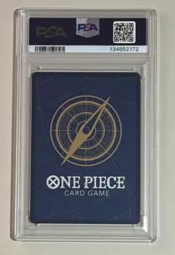 One Piece CCG Portgas.D.Ace Manga Alt Art OP02-013 Paramount War PSA 10 - Image 2