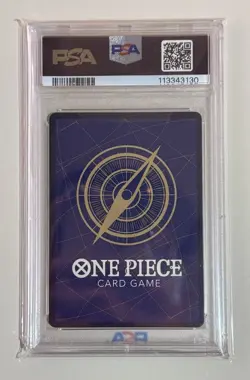 One Piece CCG Portgas.D.Ace Manga Alt Art OP02-013 Paramount War PSA 10 - Image 2