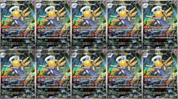 Lot 10 Cards 2025 Near Mint Pokemon Shedinja AR 072/063 M1S Mega Symphonia Art R - Image 1