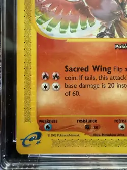 Pokemon League Promo Black Star #52 Ho-Oh Pokemon Center Ny Stamp CGC 10 - Image 5