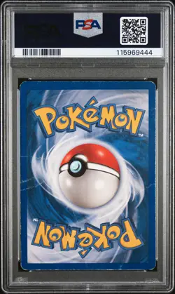 2002 POKEMON LEAGUE PROMO BLACK STAR NO POKEMON CENTER NY #52 HO-OH PSA 1 - Image 2