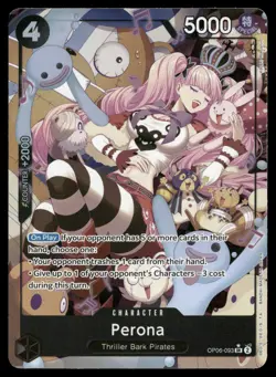 One Piece TCG OP06-093 Perona SR Wings of the Captain Alt Art - Image 1