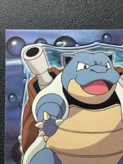 Blastoise #09 Black Topps Logo E9 of 12 Stage 3 Pokemon Card Non Holo LP - Image 2