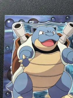 Blastoise #09 Black Topps Logo E9 of 12 Stage 3 Pokemon Card Non Holo LP - Image 4