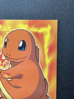 Charmander #04 Topps Black Logo E4 of 12 1999 Non Holo Pokemon Card LP - Image 3