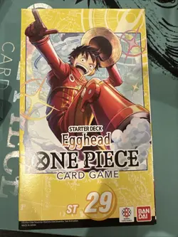 One Piece Tcg Egghead Starter Deck [ST29] English Version Brand New And Sealed! - Image 1