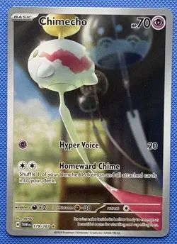 Chimecho 179/167 Sv06: Twilight Masquerade Illustration Rare Holo Pokemon Card - Image 1