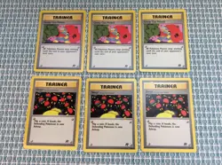 Lot (9) Trainer GOOP GAS ATTACK 78/82 (3) + Sleep!79/82 (6) Pokemon Team Rocket - Image 1