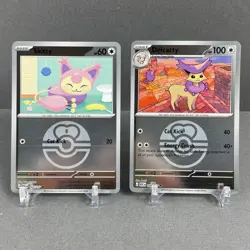 Pokemon TCG - Ascended Heroes - Love Ball Reverse Holo Skitty & Delcatty - Image 1