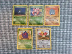 LOT of 13 JUNGLE Pokemon cards #49,#50,#52 thru #59,#61 thru #63 no dups no duds - Image 3