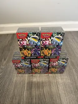 5x Pokemon Paldean Fates Booster Bundles Factory Sealed - Image 2