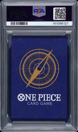PSA 10 Monkey D Luffy SP Gold - OP05-119 A Fist of Divine Speed - One Piece TCG - Image 2
