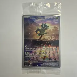 Teal Mask Ogerpon 123 Sealed Black Star Promo Pokemon TCG Scarlet & Violet - Image 1