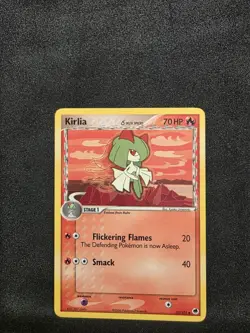 Pokemon TCG Kirlia (Delta Species) EX Dragon Frontiers 33/101 Regular NM - Image 1