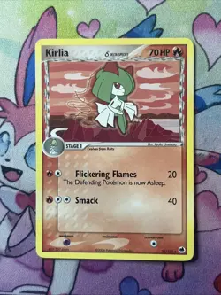 Pokemon TCG Kirlia EX Dragon Frontiers 33/101 Regular Uncommon LP - Image 1