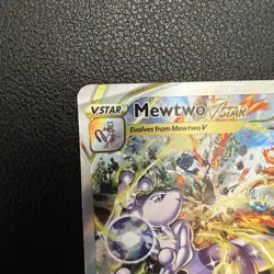 Pokemon TCG Crown Zenith Mewtwo VSTAR Holo Rare Card GG44/GG70 Galarian Gallery - Image 3