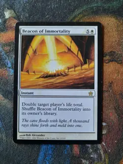 MTG Magic the Gathering - 1 x Beacon of Immortality - Fifth Dawn LP - Image 1