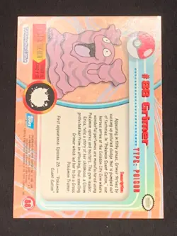 Pokemon Topps Series 2 Blue Logo - Non Holo - Grimer #88 - Image 2