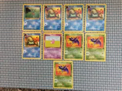 LOT of 17 FOSSIL Pokemon cards #46(3),#47,#49(5),#52(4),#55,#57(3) no duds - Image 3