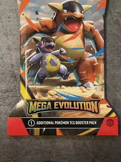 Pokemon TCG Mega Evolution Sleeved Booster Pack Factory Sealed Random Artwork - Image 5