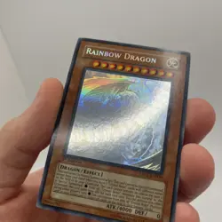 Yugioh Rainbow Dragon TAEV-EN006 Ghost Rare 1st Ed - Image 4