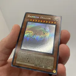 Yugioh Rainbow Dragon TAEV-EN006 Ghost Rare 1st Ed - Image 5