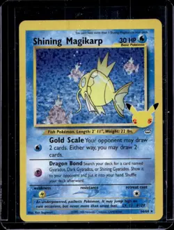 2021 Pokemon SWSH Celebrations Shining Magikarp Classic Collection Holo #66/64 - Image 1