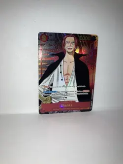 Shanks Secret Rare Alt Art Parallel OP01-120 One Piece Romance Dawn 2022 NM - Image 1