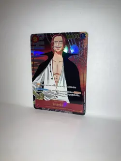 Shanks Secret Rare Alt Art Parallel OP01-120 One Piece Romance Dawn 2022 NM - Image 2