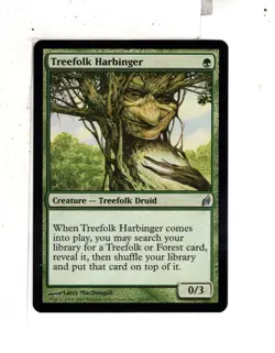 MTG SkeenAB Treefolk Harbinger from Lorwyn. NM. - Image 1