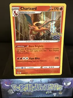 Pokemon Card Charizard 010/078 Holo Rare Pokemon Go Near Mint - Image 1