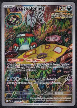 Pokemon Brute Bonnet 207/182 Illustration Rare Paradox Rift - Image 1