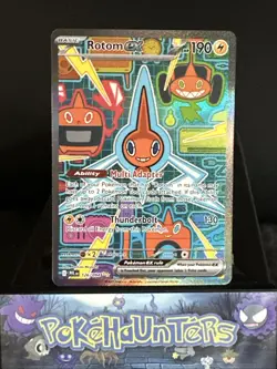 Pokemon Card Rotom EX 126/094 Phantasmal Flames Special Illustration Rare NM - Image 1