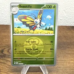 Pokemon TCG - Ascended Heroes - (Love Ball Reverse Holo) - Beautifly - 013/217 - Image 1