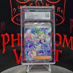 CGC 10 Lisia's Appeal 234/191 Sv08: Surging Sparks Pokemon Card - Image 1