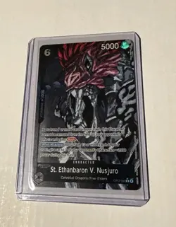 One Piece OP13-080 St. Ethanbaron V. Nusjuro Alternate Art NM English - Image 1