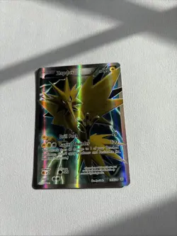 Pokemon TCG Zapdos Holo Pokemon XY Generations Full Art Ultra Rare 2016 29/83 MP - Image 1
