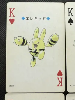 Pokemon Elekid King Donphan Togepi Scizor Gold Deck Ho-oh Playing Card Poker - Image 2