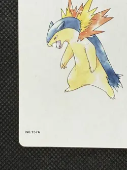Pokemon Typhlosion 2 of Hearts Gold Deck Ho-oh Playing Card Poker Nintendo EX - Image 5