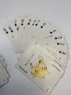 Pokemon Poker Playing Cards Decks Gold Ho-oh Nintendo 1999 Condition Excellent - Image 3